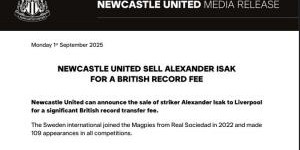 kaiyun-纽卡伊萨克公告仅37字，记者：这充分说明了球队如何看待他的行为